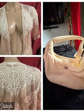 Fashion Nova Cream Shoulder Bag